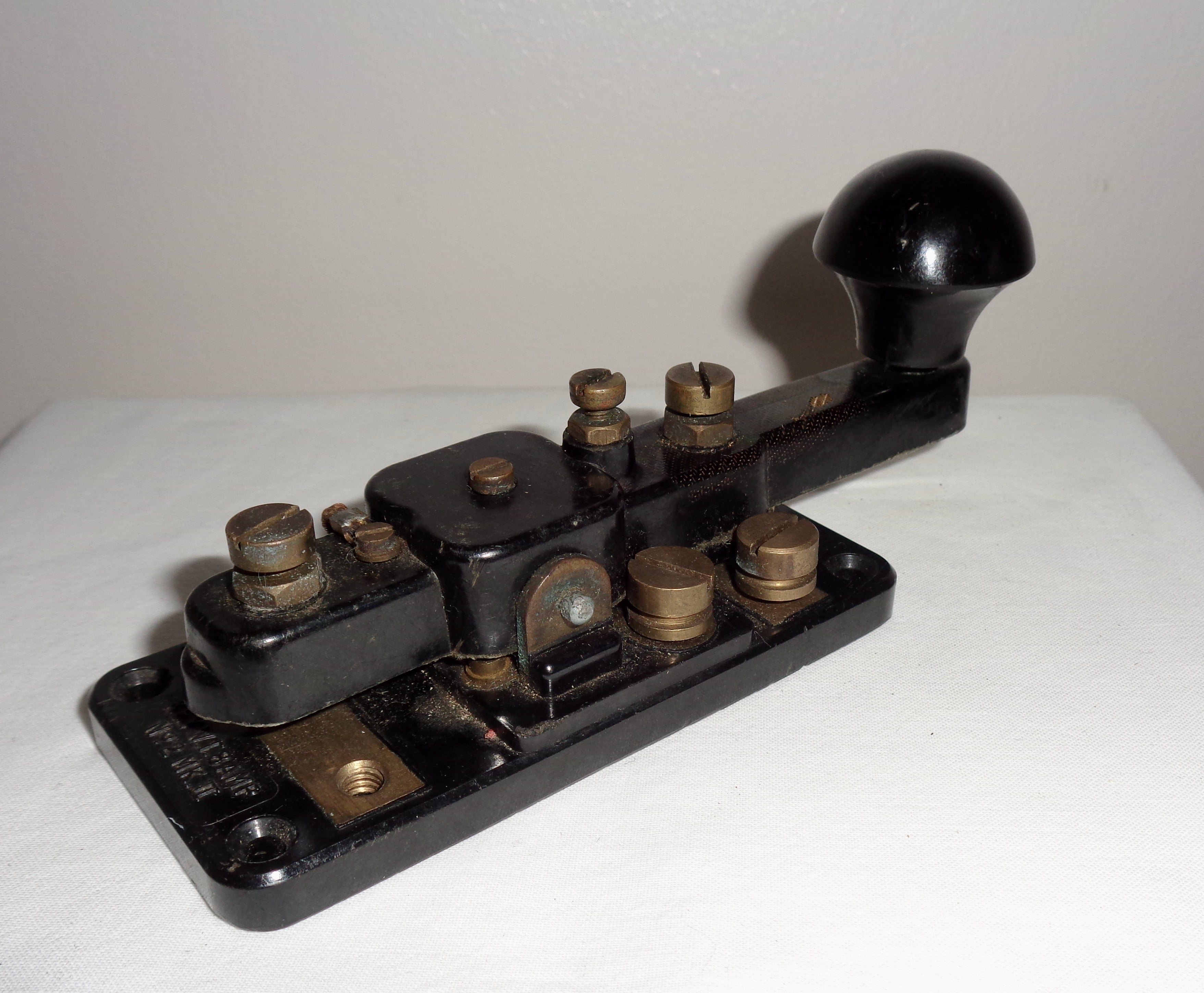 1940s Group 14 No.2 MK II WT 8 Amp Morse Key ZA2869 – Mullard 