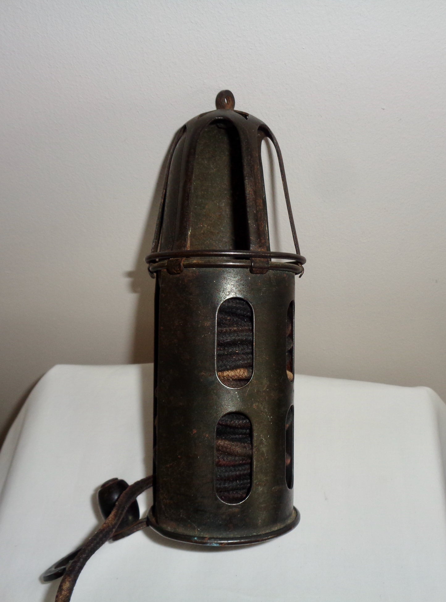 1930s Air Ministry RAF Inspection Lamp With Power Supply