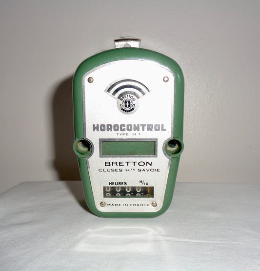 Vintage Horocontrol Elapsed Time Indicator / Machine Running Time Meter