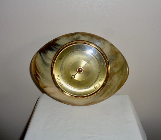 Vintage Shortland SB Aneroid Barometer With Brass Finish