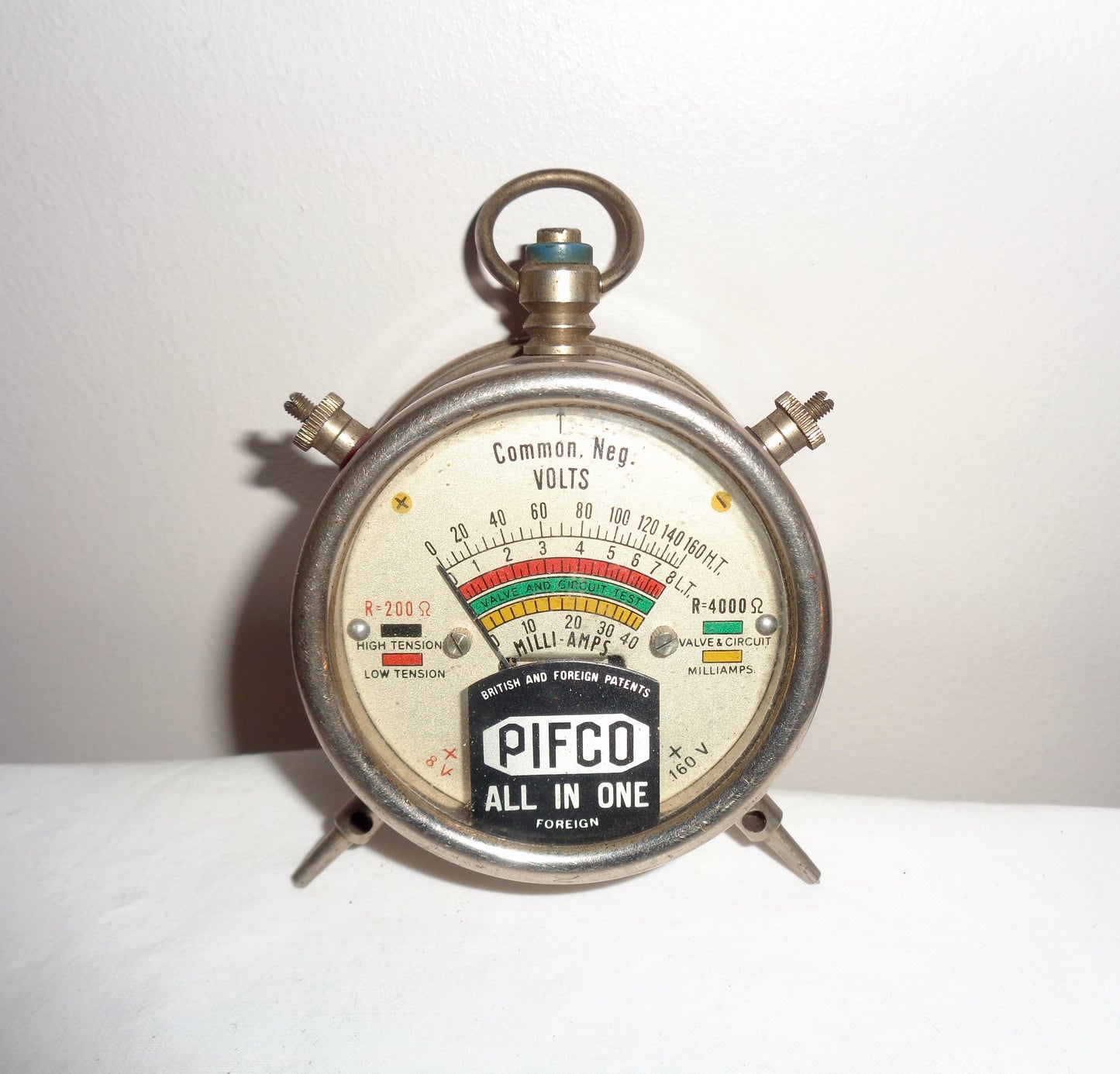 1930s Pifco All In One Pocket meter Voltmeter Ammeter