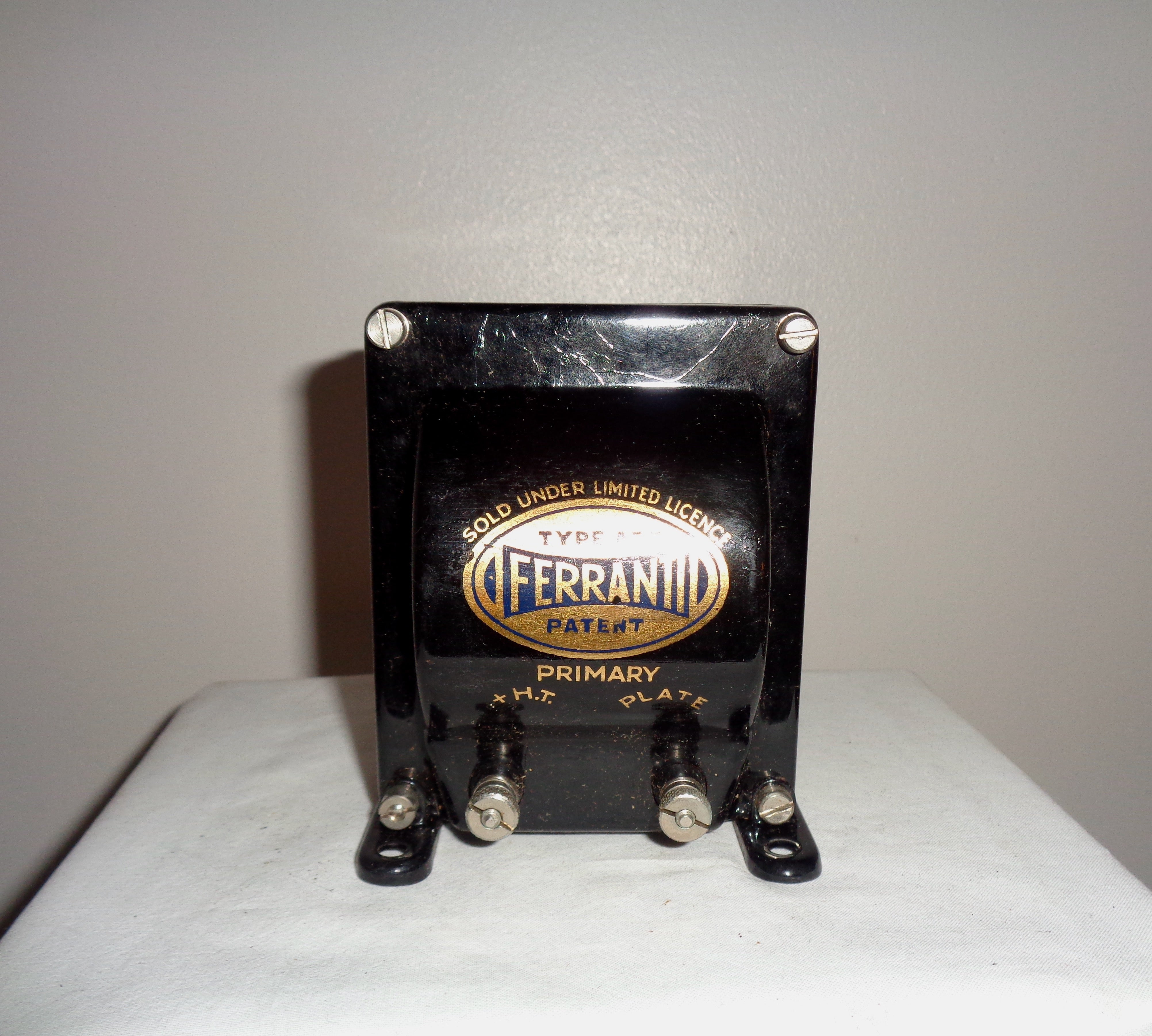 1920s Ferranti AF5 Large Audio Frequency Transformer – Mullard Antiques and  Collectibles