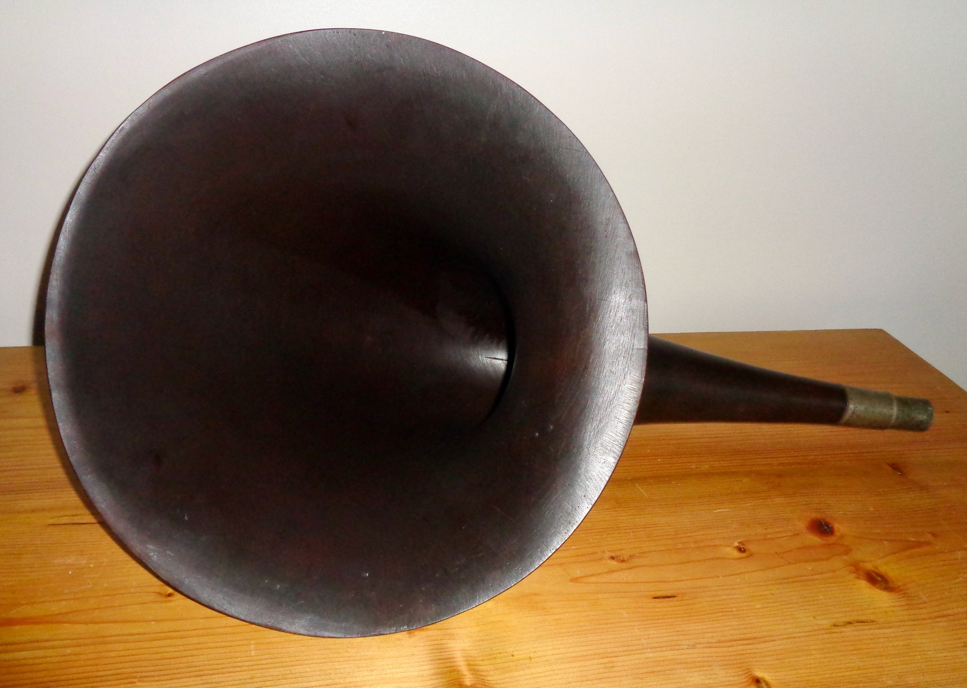 1920s Ebonite Loudspeaker Horn For GEC Gecophone Model A BC2600