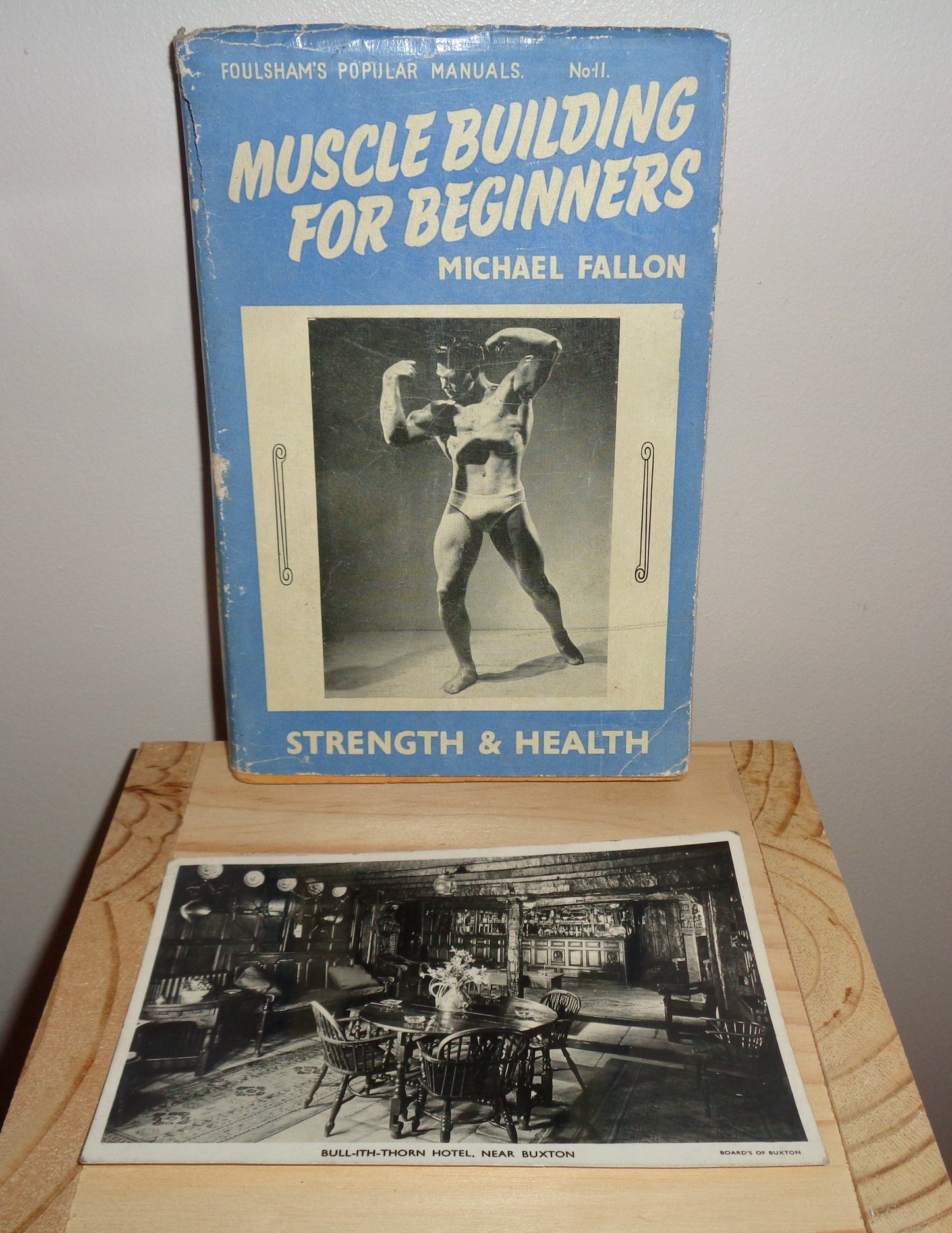 1950s Book Muscle Building For Beginners By Michael Fallon