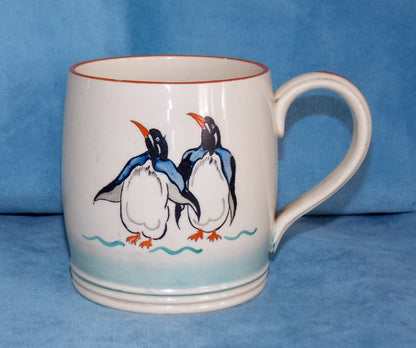 1930s Grays Pottery Penguin Mug A4339