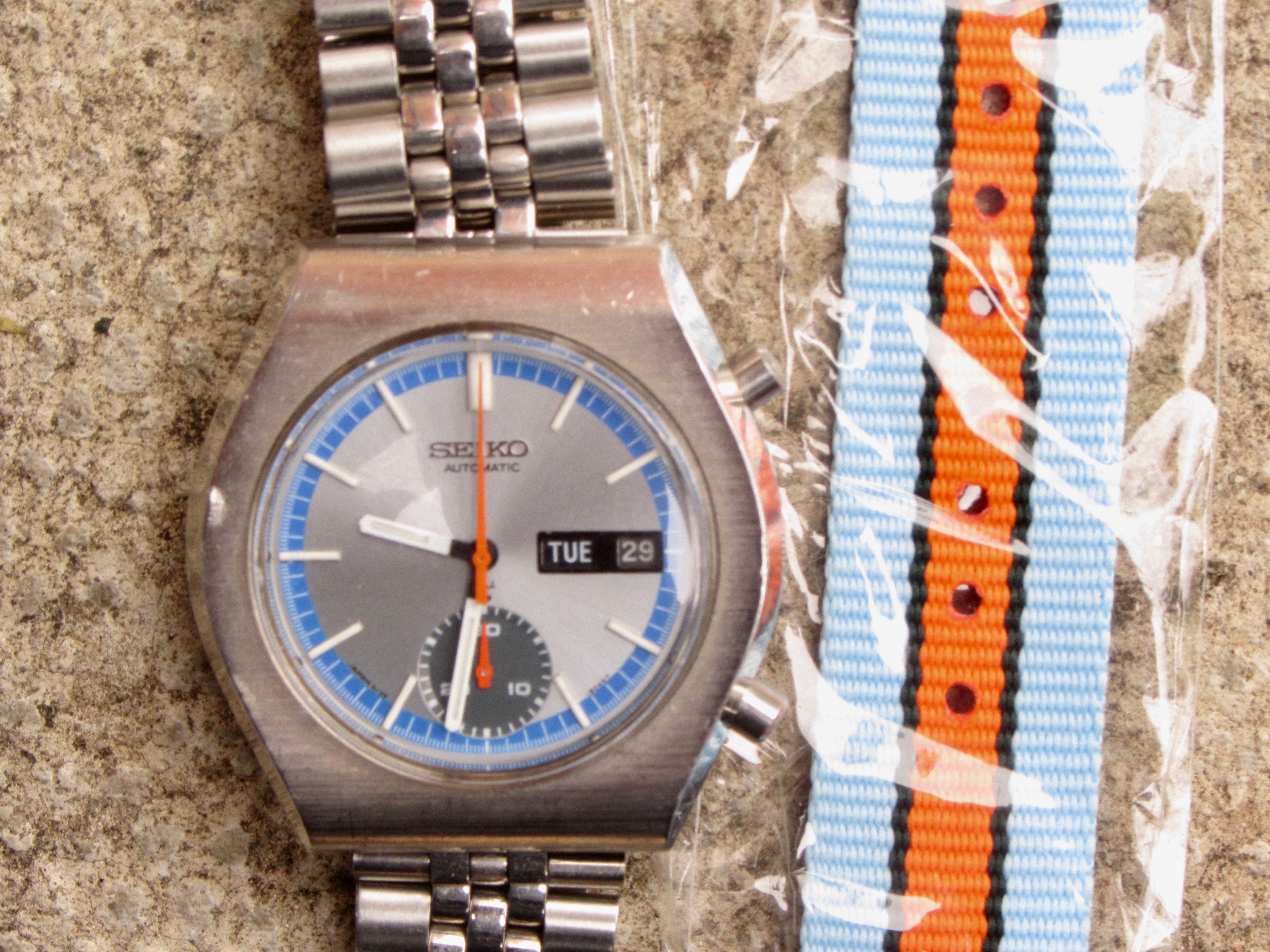 Vintage seiko chronograph on sale 6139