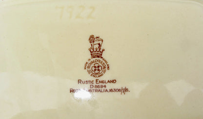 1936 Royal Doulton Rustic England Trinket Dish D5694