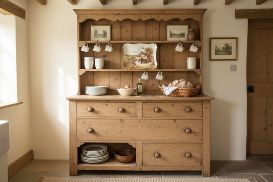 1952 Royal Doulton Rustic England Rectangular Scalloped Sandwich Dish D6297