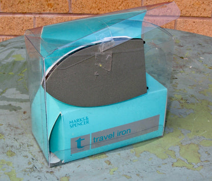 1990s Mini Marks and Spencer Travel Iron