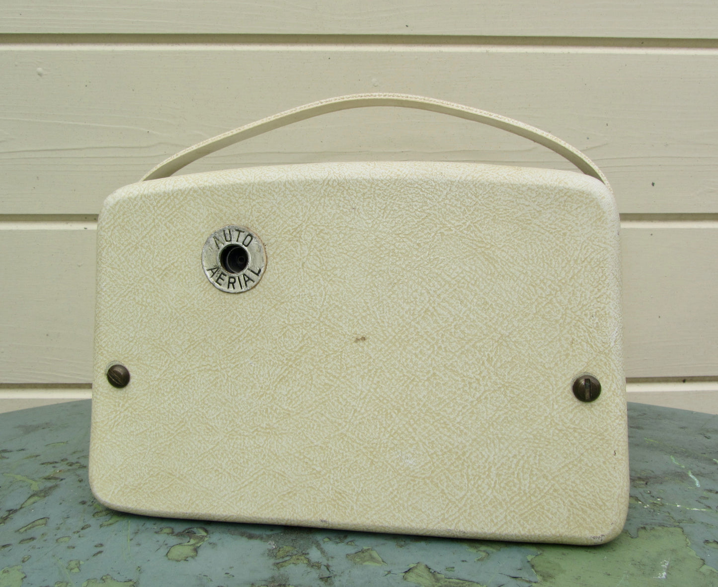 1959 Dansette RT111 Portable Radio With Cream Finish