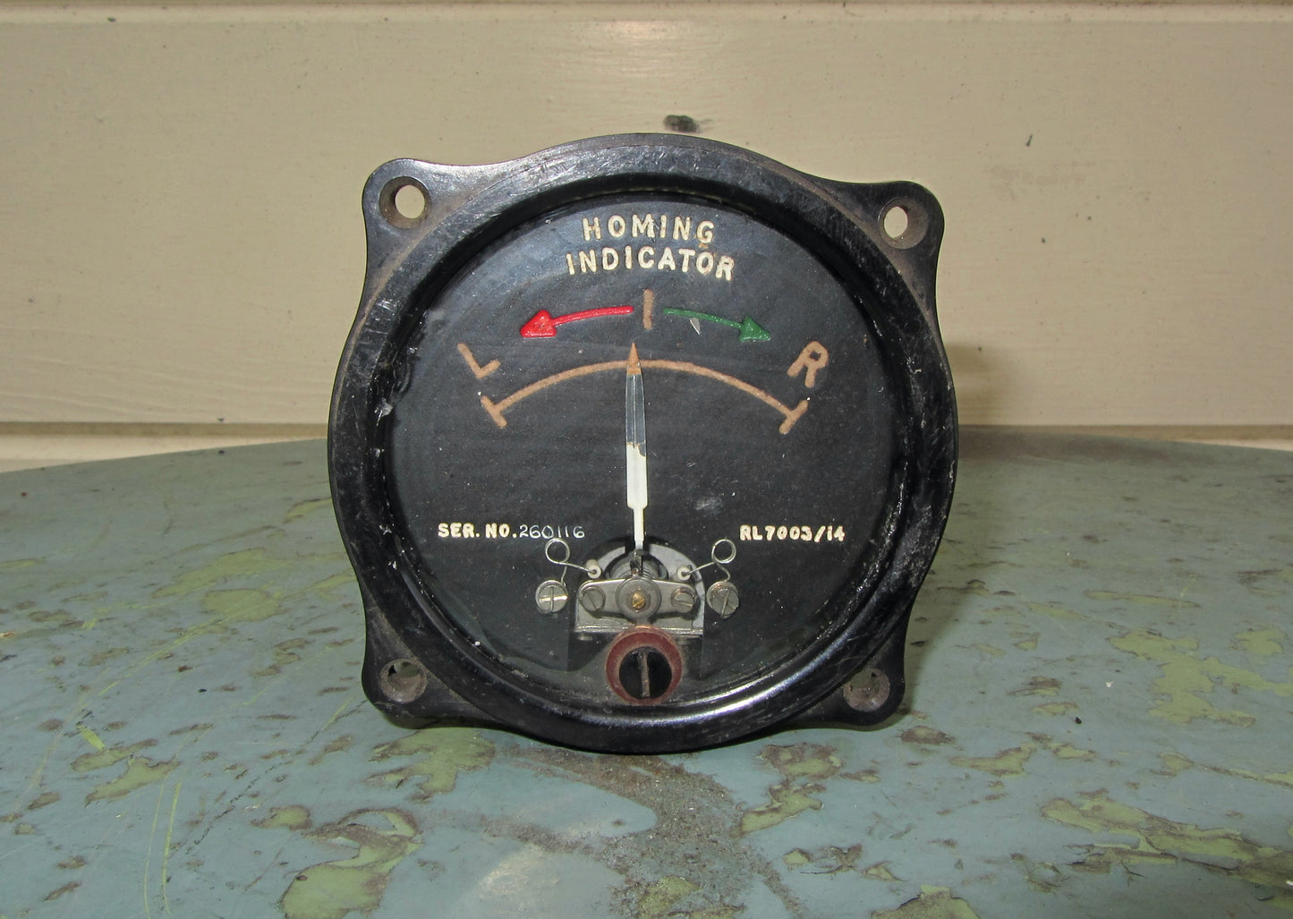 Vintage Airplane RL7003/14 Homing Indicator Turn Meter