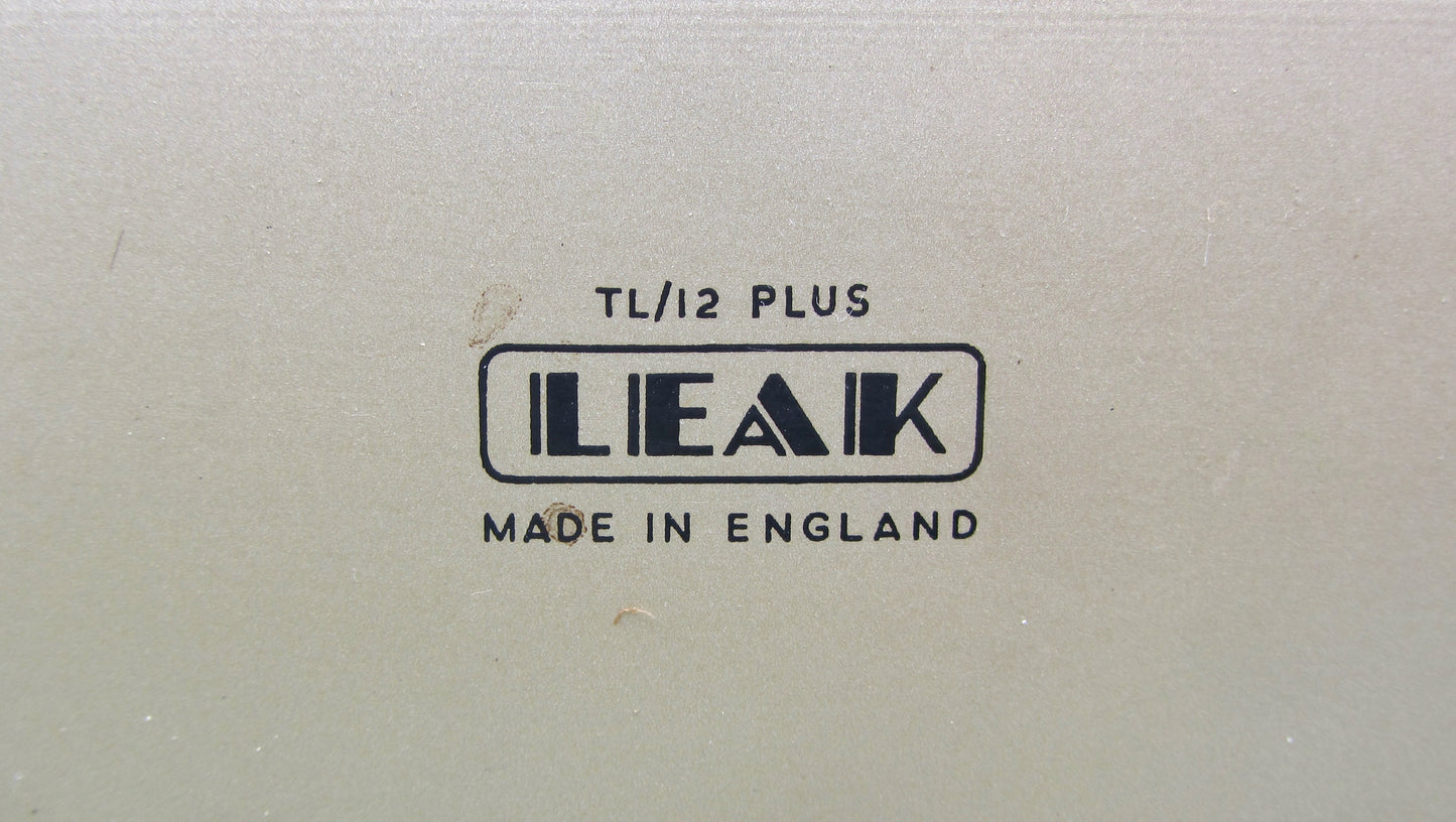 Leak TL12+ / TL12 Plus Mono Valve Amplifier With Mullard Valves For Restoration