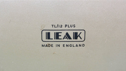 Leak TL12+ / TL12 Plus Mono Valve Amplifier With Mullard Valves For Restoration
