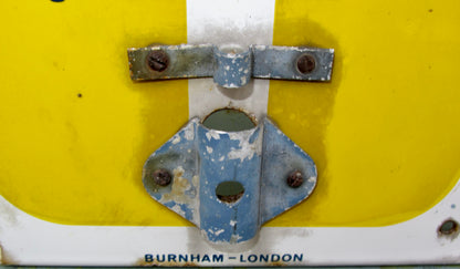 Duckhams Q Motor Oil Enamel Thermometer Metal Sign By Burnham