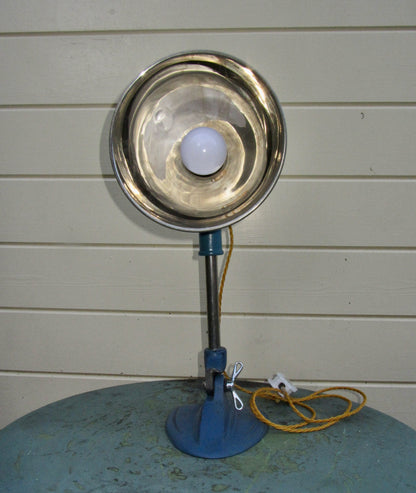 1950s Ergon Infra Red Medical Lamp Repurposed As A Desk Lamp