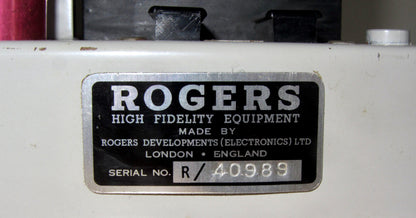 1960s Rogers Cadet 3 Valve Power Amplifier