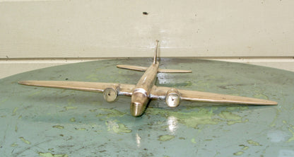 1940s Copper Vickers Wellington WW2 Bomber Wingspan 36 cm
