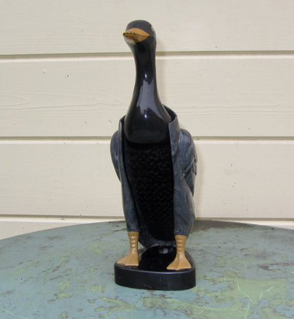 Novelty 11 Inch 1950s Duck Shaped Freestanding Clothes Brush