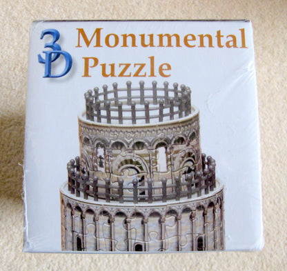 Leaning Tower of Pisa 3D Jigsaw