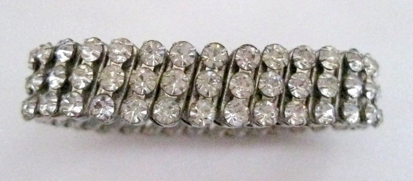 Vintage Diamante Expandable Bracelet