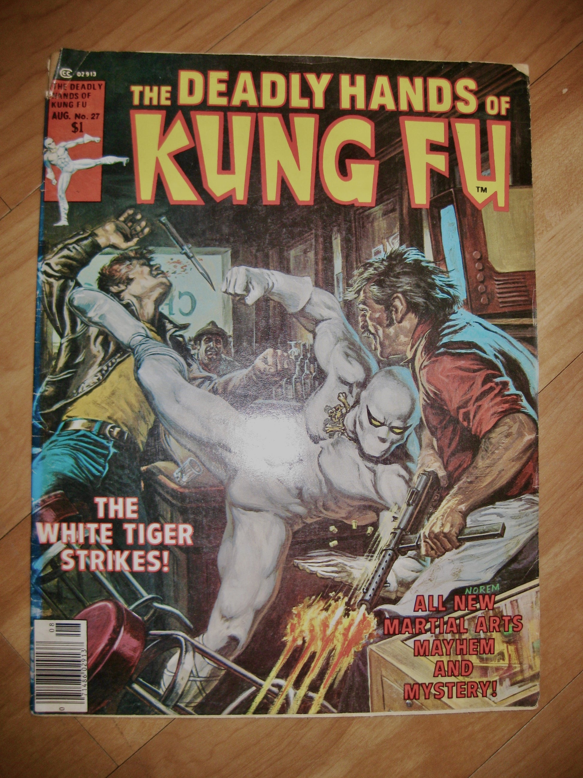 The Deadly Hands Of Kung Fu Vintage Comic Aug 1976 Vol 1 No. 27