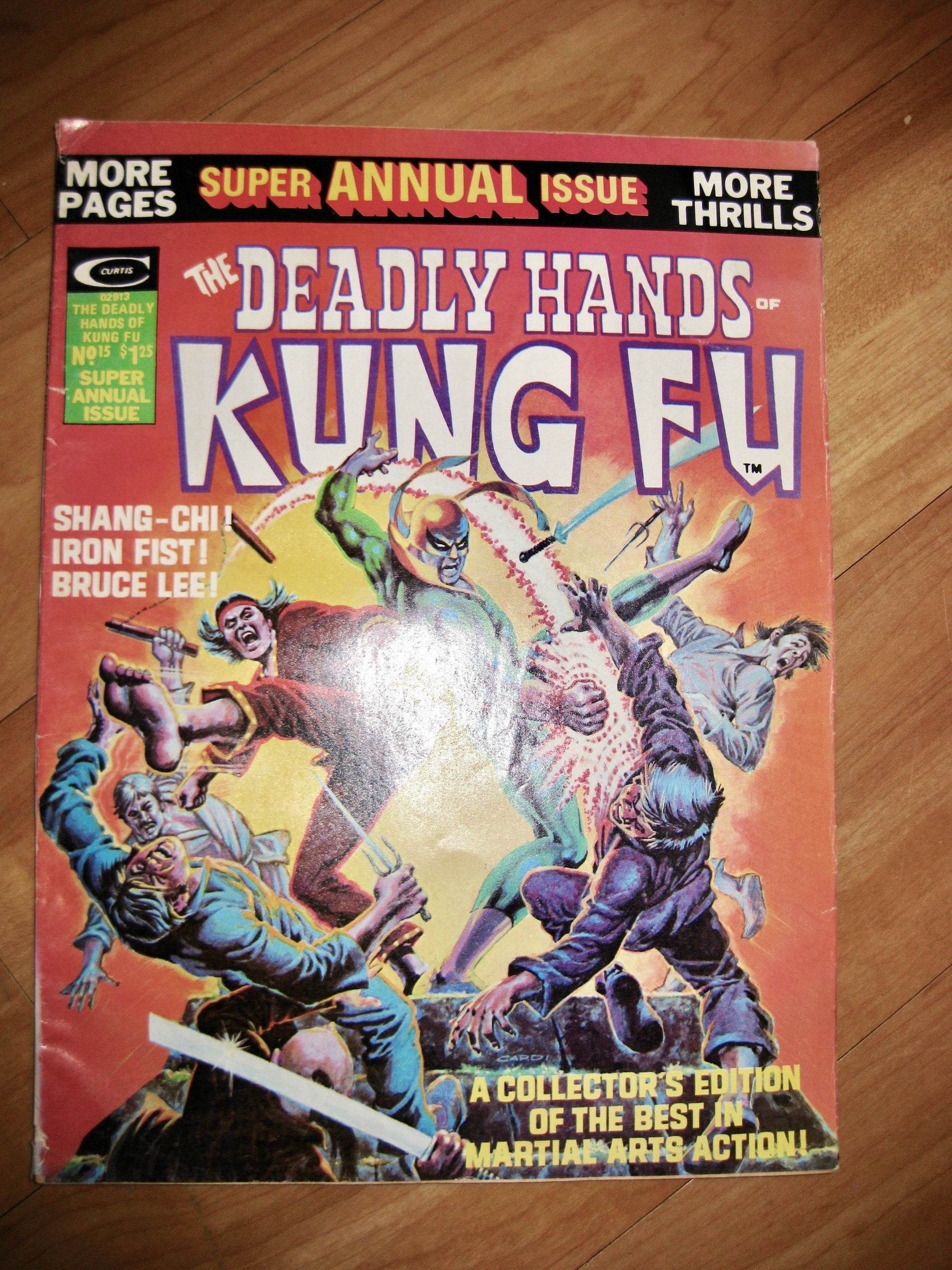 The Deadly Hands Of Kung Fu Vintage Comic Super Annual Edition Summer 1975 Vol 1 No.15