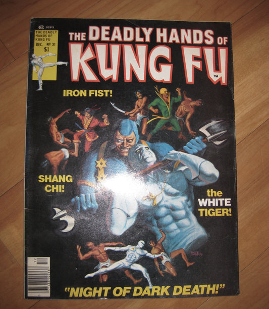 The Deadly Hands Of Kung Fu Vintage Comics