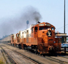 Vintage N-Gauge Atlas Diesel Locomotive 523 Illinois Central Gulf