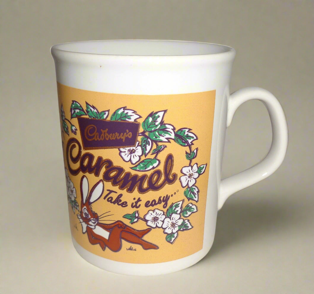 Kilncraft 1980s Cadbury's Caramel  Bunny Advertising Mug