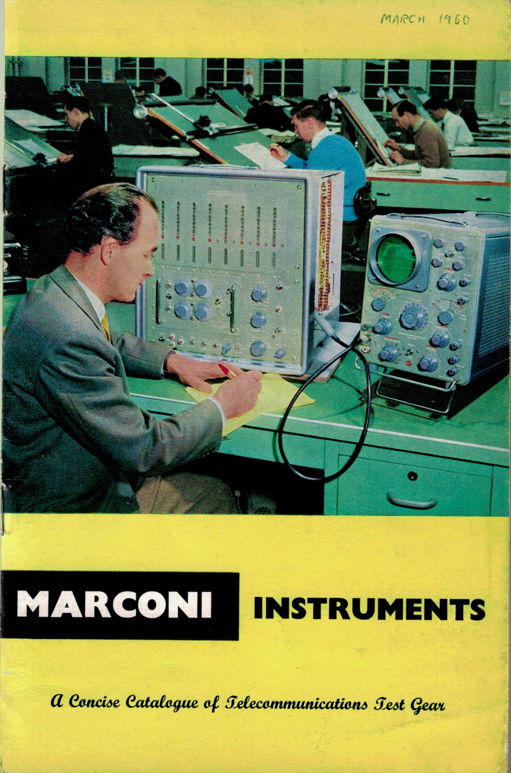 Telecommunications Instruments Original Marconi Instruments Telecommunications Test Gear Catalogue ...