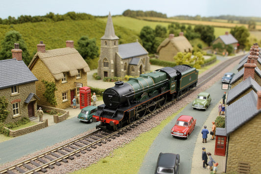 OO Gauge Airfix 54121-3 Royal Scot 46100 BR Livery 4-6-0 Locomotive Engine And Tender in Original Box 