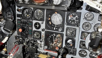RAF F4 Phantom UV Cockpit Lamp Marked MBM and 5XC/5135