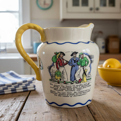 1920s Royal Doulton Nautical Series Sea Shanty Jug