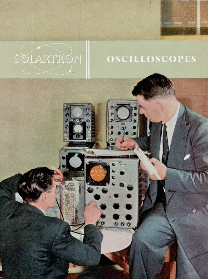 Original Solartron Oscilloscope Catalogue Booklet