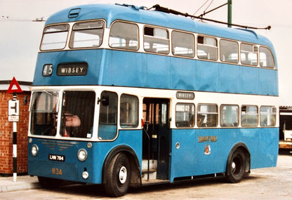 1970s K&B White Metal OO-Gauge Model Trolley Bus Kit Of Bradford City Transport No. 831-835