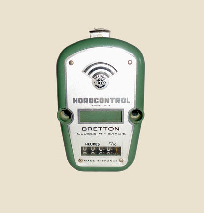 Vintage Horocontrol Elapsed Time Indicator / Machine Running Time Meter