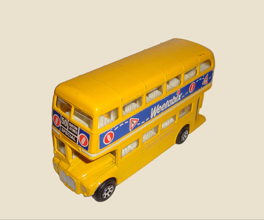 Vintage Corgi London Routemaster Bus Branded Weetabix