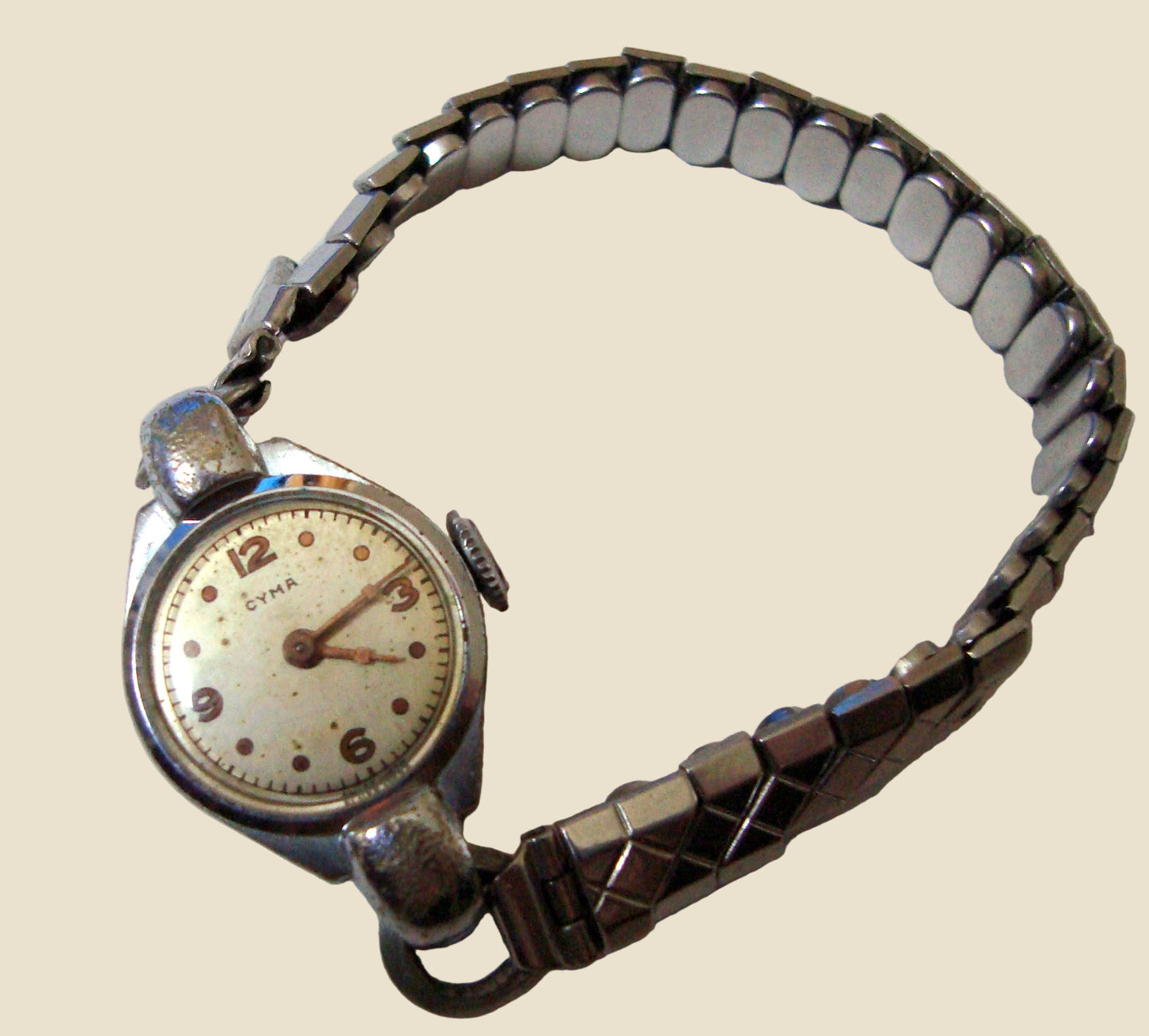 Vintage Cyma Ladies Watch Stainless Steel