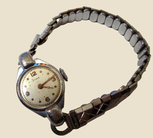 Vintage Cyma Ladies Watch Stainless Steel