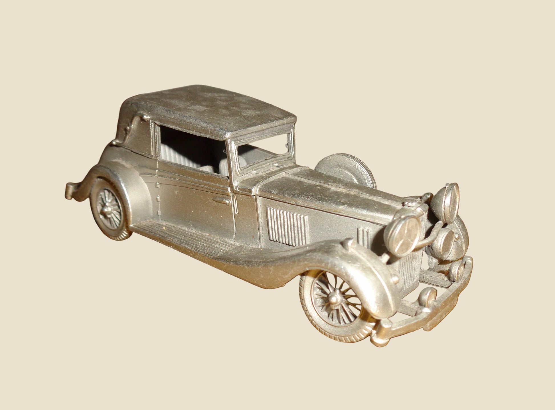 Vintage Danbury Mint Pewter 1936 Alvis Speed 25 Model Car