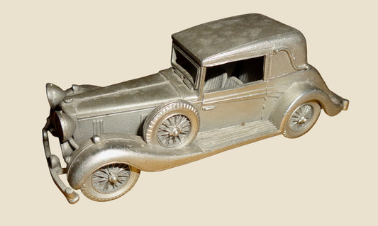 Vintage Danbury Mint Pewter 1936 Alvis Speed 25 Model Car