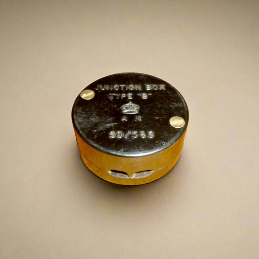 Vintage RAF Aircraft Armament Junction Box Type B. Air Ministry Reference 5D/565