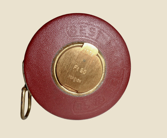 Vintage Retractable 50 Foot Metal Tape Measure