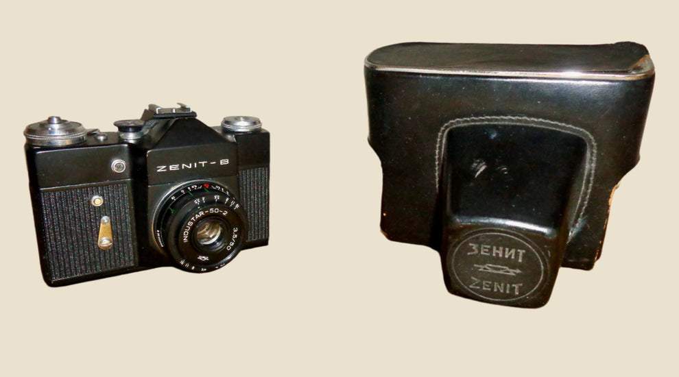 Zenit-E, Industar, 50mm., f/3,5 - Cámaras... et voilà