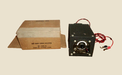 WW2 U.S Signal Corps One Radio Range / Beacon Receiver BC1206B New Old Stock