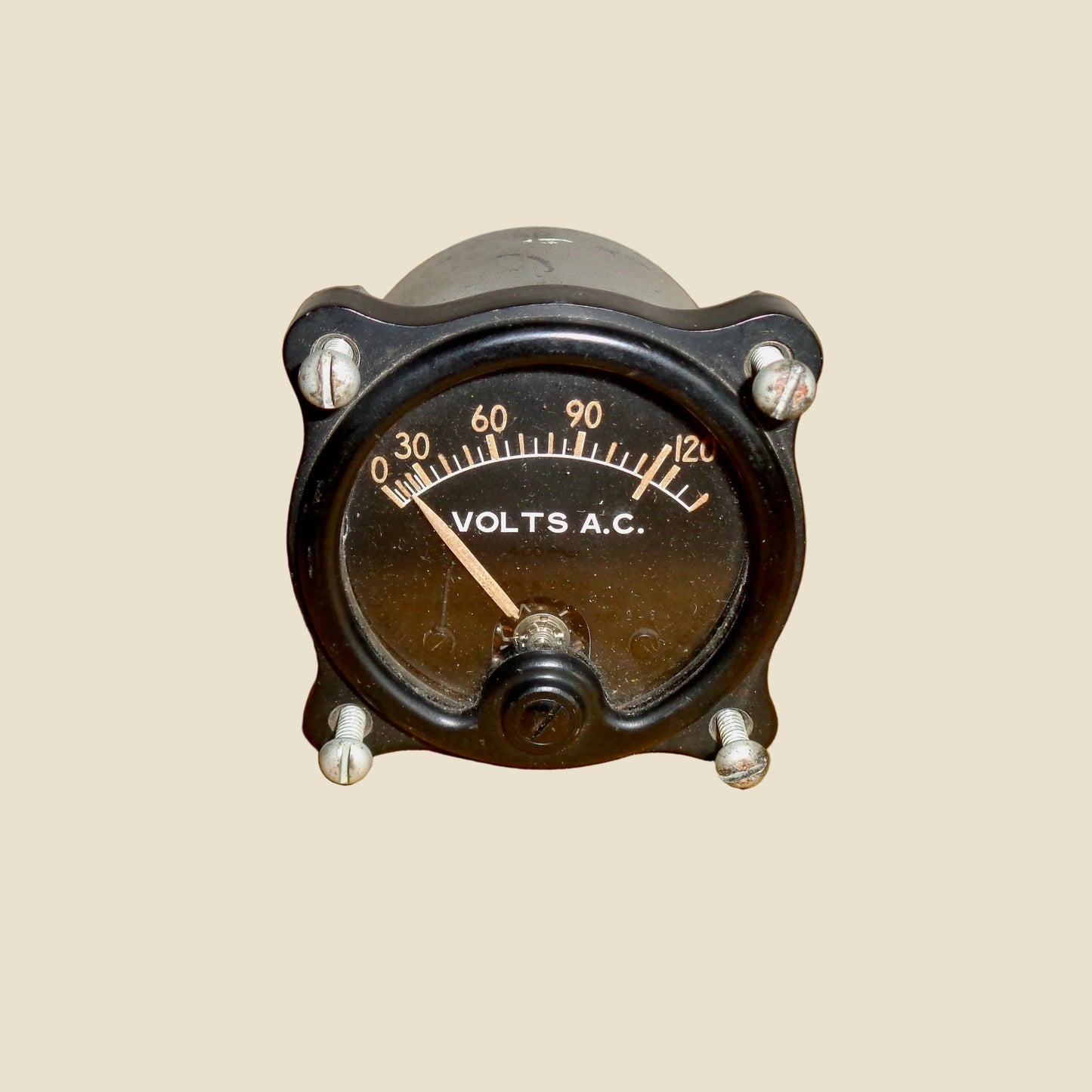 WW2 Weston Voltmeter Model 833 0 - 130VAC 400HZ US Army Type G1