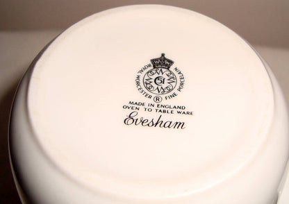 Vintage Royal Worcester Evesham Gold Small Milk Jug